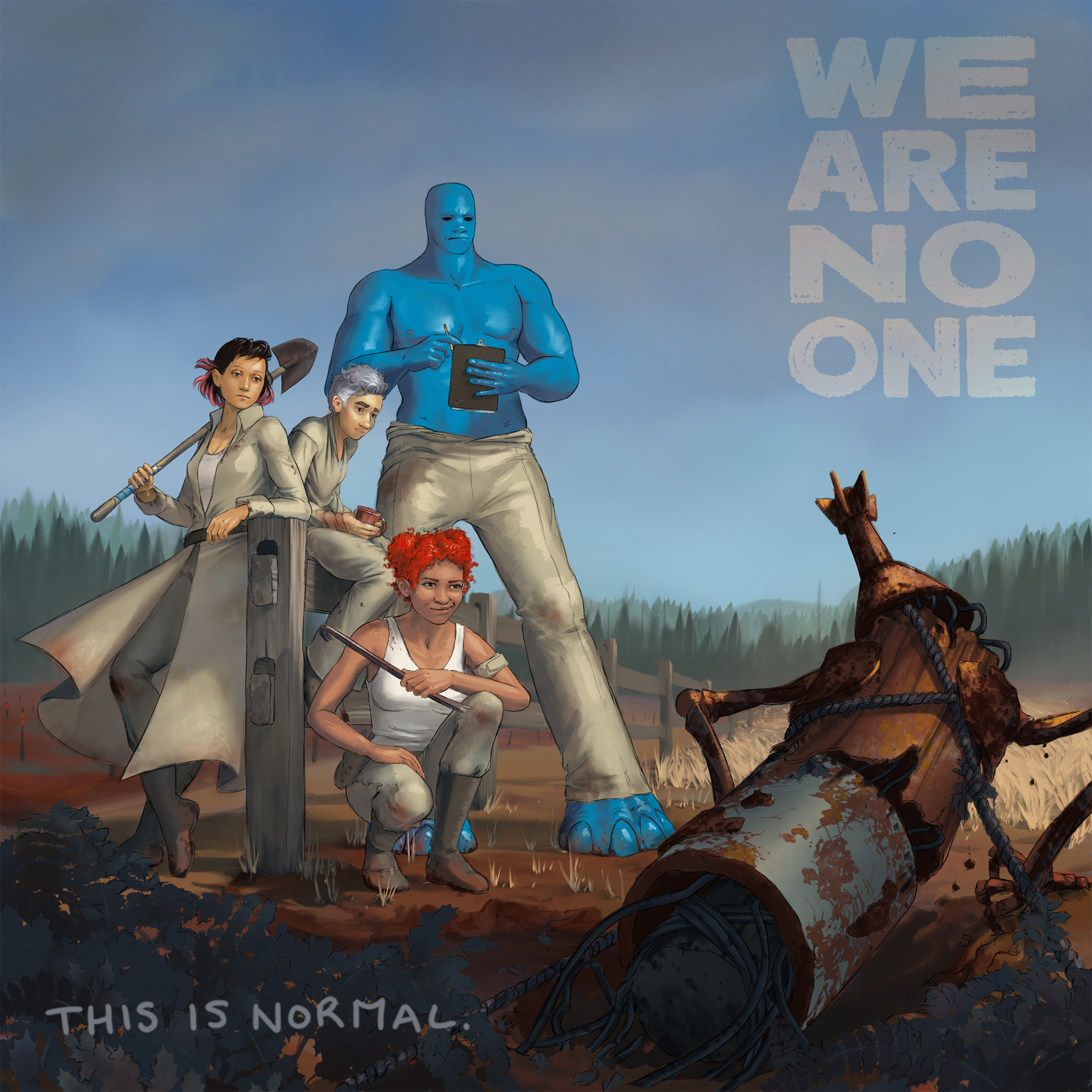 We Are No One: A Graphic Novel, preview image