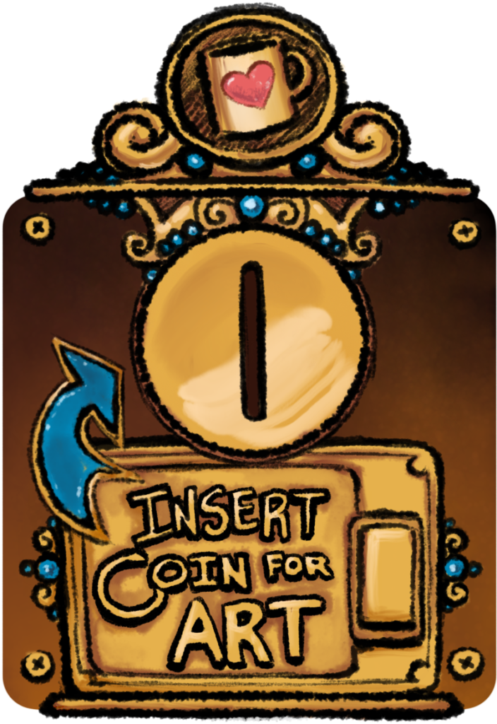 insert coin for art