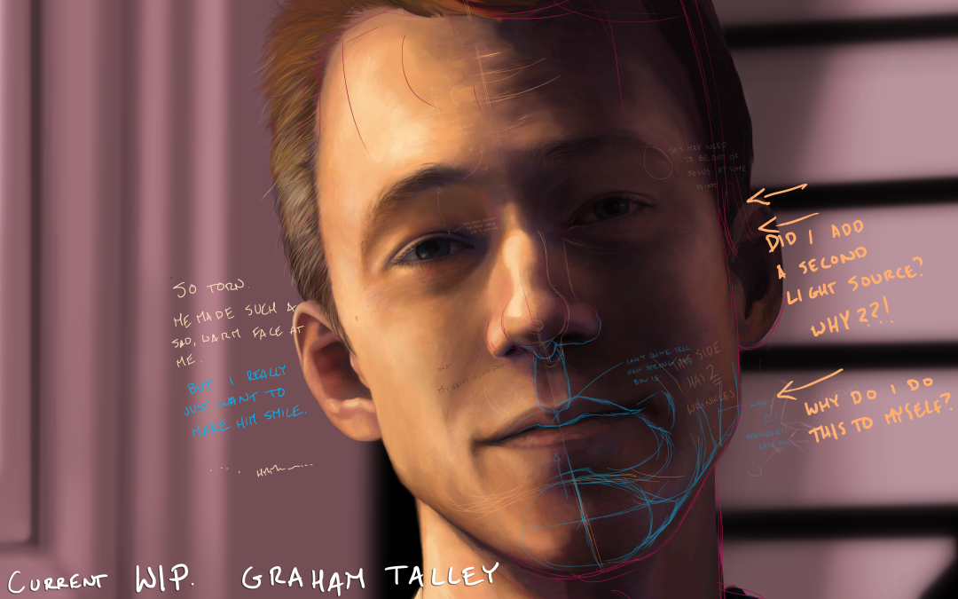 WIP: Drawing Graham Talley